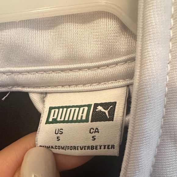 Puma Kids Black and White Track Jacket - Picture 5 of 5